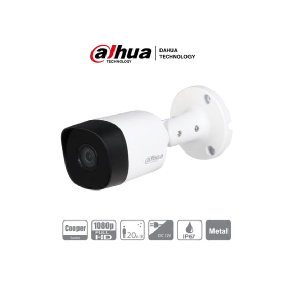 Camara Bullet 2Mp/100 Grados De Apertura/2.8Mm/Metalica(Dh-Hac-B2A21N)