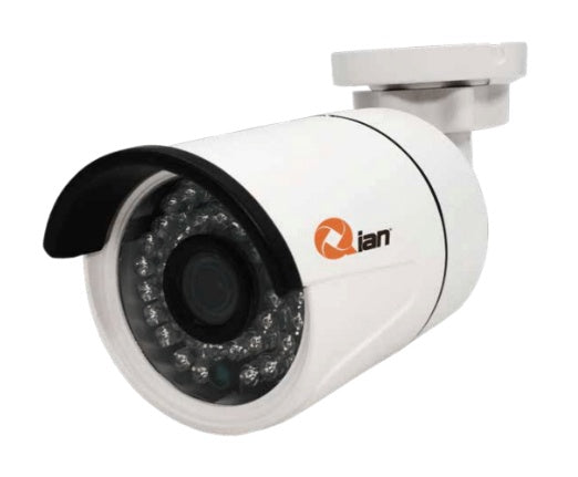 Camara Bullet Qian Analoga Qcba1904 Yao, Metal 1080p Ahd, Ip66, Blanca