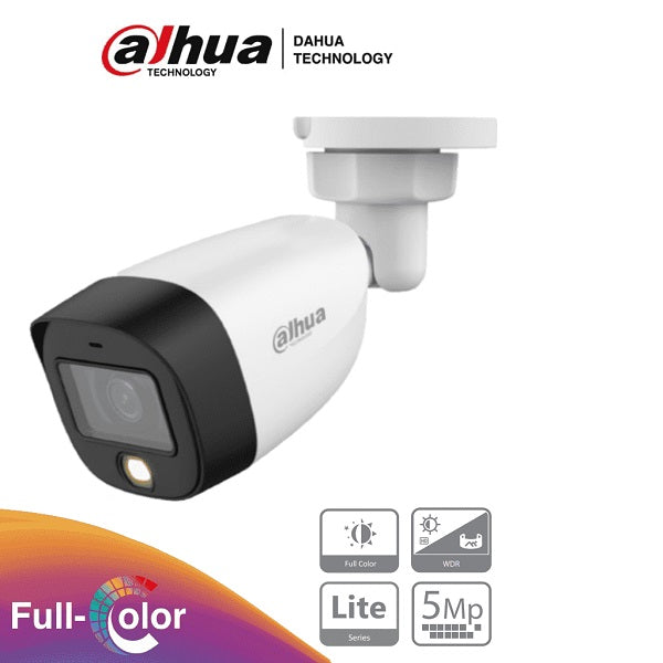 Camara dahua bala full c. 5 mp, 2.8 mm (dh-hac-hfw1509cn-led-0280b)