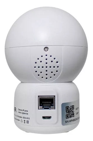 Camara Ghia Ip Inalambrica 2mp, Wifi, Ptz Pan-Tilt, Lente 3.6mm, P2p, Smart Home