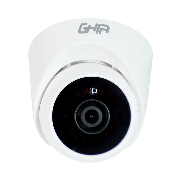 Camara Ghia Tipo Domo 1080p 4 En 1 Ahd, Tvi, Cvi, Cvbs, 2mp, Lente De 2.8mm, Ir 25metros Uso Interior