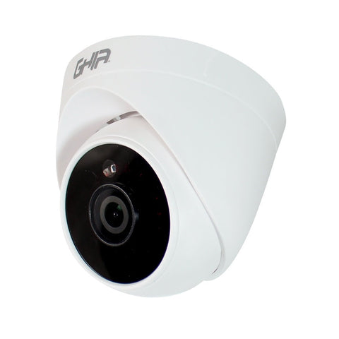 Camara Ghia Tipo Domo 1080p 4 En 1 Ahd, Tvi, Cvi, Cvbs, 2mp, Lente De 3.6mm, Ir 25 Metros Uso Interior