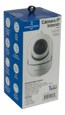 Camara Ip Para Interiores Iot Perfect Choice Blanco