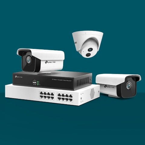 Cámara Tipo Bala 6Mm Ip De 3Mp Exterior (Vigi C300Hp-6) Tp-Link