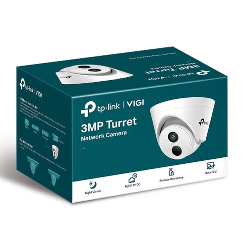 Cámara Tp-Link Tipo Domo Turret 4Mm Ip De 3Mp (Vigi C400Hp-4)