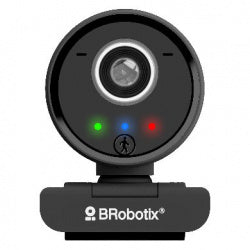 Camara Web Brobotix Full Hd 1080p, Seguimiento Automatico Giro 360° Microfono Integrado, Usb 2.0, Incluye Tripie