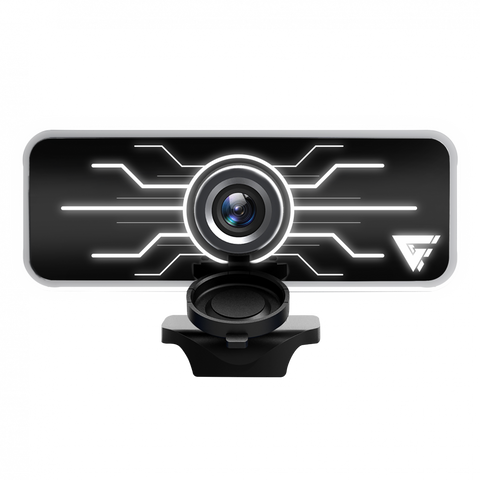Camara Web Game Factor Full Hd, Led, 30fps, Usb, Microfono, Negra Wg400