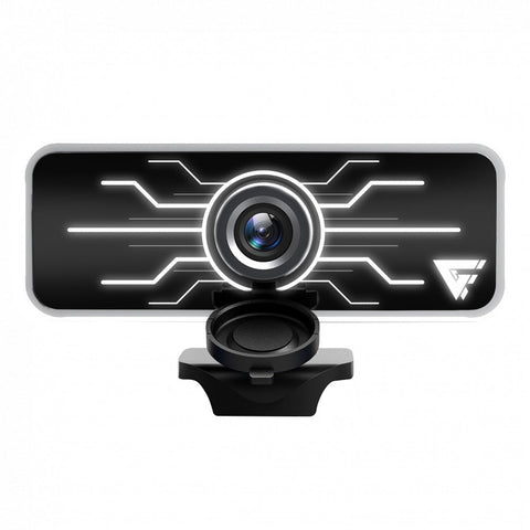 Camara Web Game Factor Full Hd, Led, 30fps, Usb, Microfono, Negra Wg400