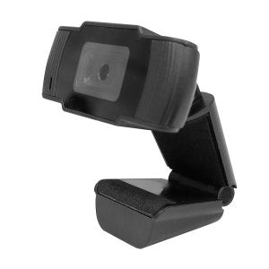 Camara Web Ghia 720p Hd, Microfono Integrado 3.5mm, Enfoque Fijo, Color Negro