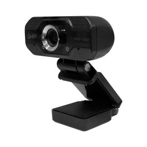 Camara Web Ghia Full Hd 1080p, Enfoque Automatico, Microfono Integrado Via Usb 2.0, Base Ajustable, Color Negro