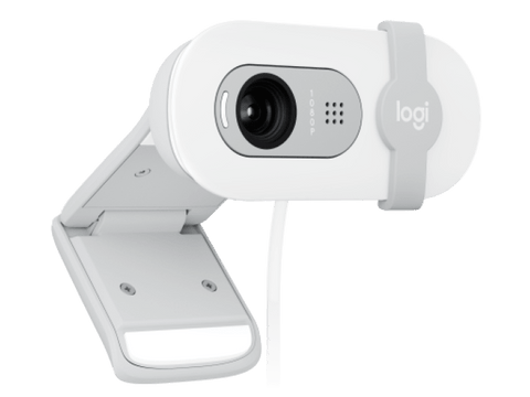 Camara Web Logitech Brio 100 Full Hd 1080P Usb-A Offwhite (960-001615)