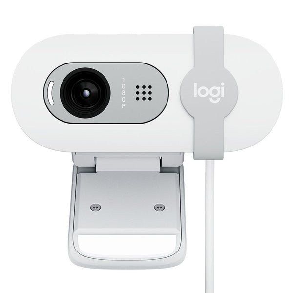 Camara Web Logitech Brio 100 Full Hd 1080P Usb-A Offwhite (960-001615)