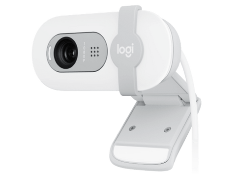 Camara Web Logitech Brio 100 Full Hd 1080P Usb-A Offwhite (960-001615)