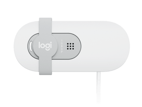 Camara Web Logitech Brio 100 Full Hd 1080P Usb-A Offwhite (960-001615)