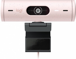 Camara Web Logitech Brio 500 Full Hd 1080p Usb-C Rose (960-001418)
