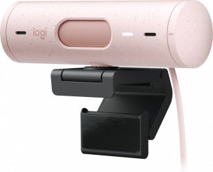 Camara Web Logitech Brio 500 Full Hd 1080p Usb-C Rose (960-001418)