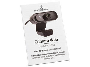 Camara Web Usb Full Hd 1080p Perfect Choice Negro