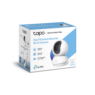 Camara Wi-Fi De Seguridad Para Hogar Rotatoria, Tapo C200