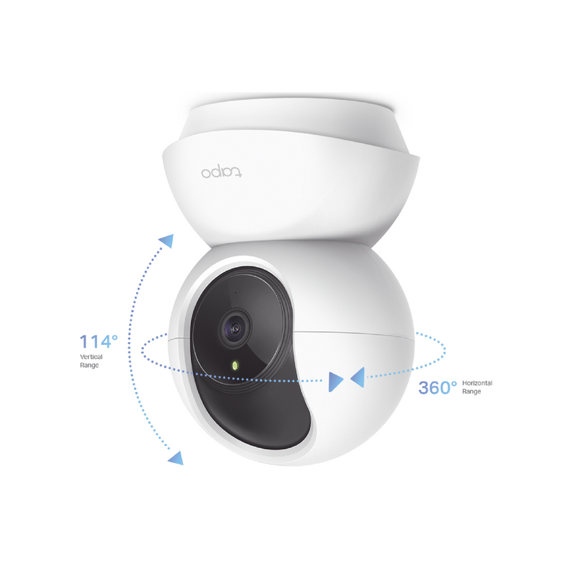 Camara Wi-Fi De Seguridad Para Hogar Rotatoria, Tapo C200