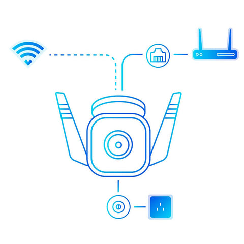 Camara Wi-Fi De Seguridad Tp-Link Para Exteriores, Tapo C310