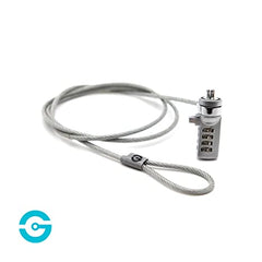 Candado Getttech Ql-001 Para Laptop De Combinacion T Kensington 1.2mts