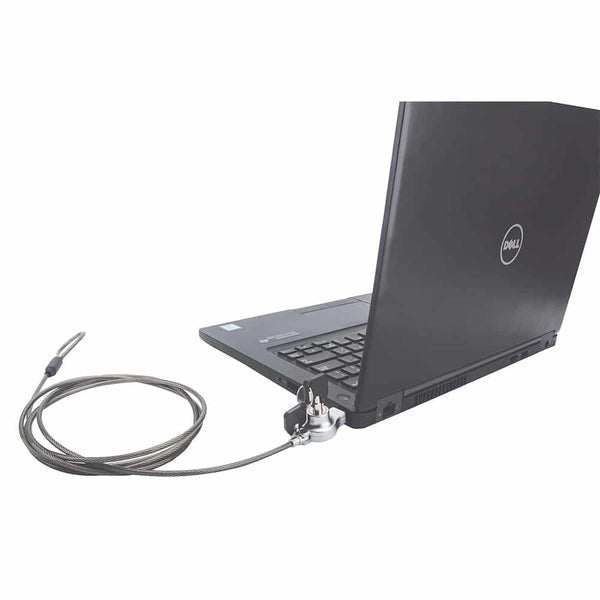 Candado Manhattan Laptop Wedge N17 Llave 2 Metros Negro 440295