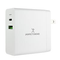 Cargador De Corriente De 65w Usb C Perfect Choice Blanco