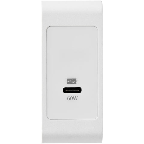 Cargador De Pared Usb-C De 1 Puerto - Entrega De Alimentación De 60w - Cargador Usb C Para Laptop O Teléfono Celular (Wch1c) - Startech.Com Modelo Wch1c
