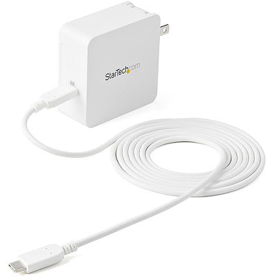 Cargador De Pared Usb-C De 1 Puerto - Entrega De Alimentación De 60w - Cargador Usb C Para Laptop O Teléfono Celular (Wch1c) - Startech.Com Modelo Wch1c