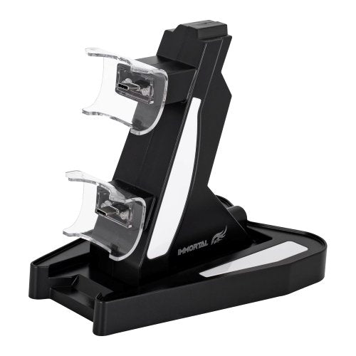 Cargador Dual Ps5 Techzone Immortal Gaming Imgp5c3