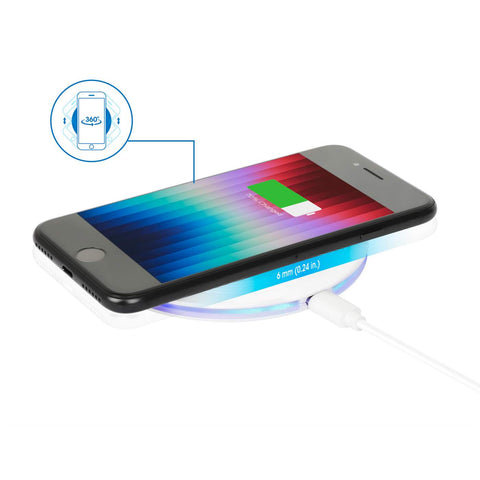 Cargador Inalámbrico Qi Para Celulares 15w Manhattan 406024