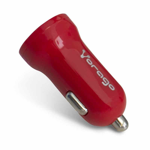 Cargador Para Auto Vorago 1xusb 2.0 Color Rojo 1 Amp Au-101-Rd