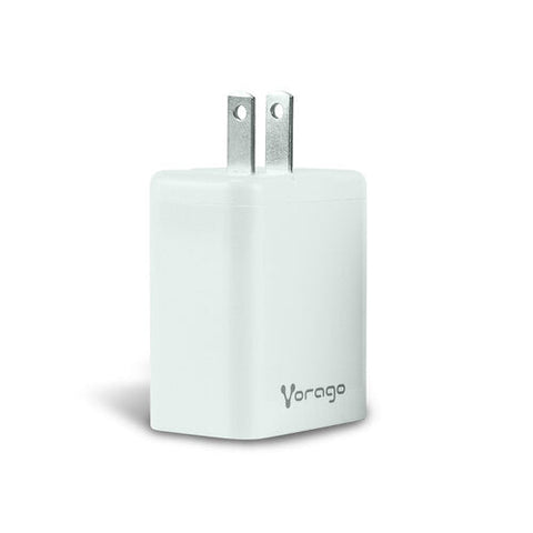 Cargador Para Pared Au-350-Wh Quick Charge 3.0a Pd20w Usb A Y C Blanco