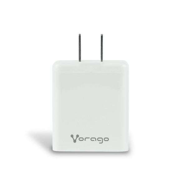 Cargador Para Pared Au-350-Wh Quick Charge 3.0a Pd20w Usb A Y C Blanco