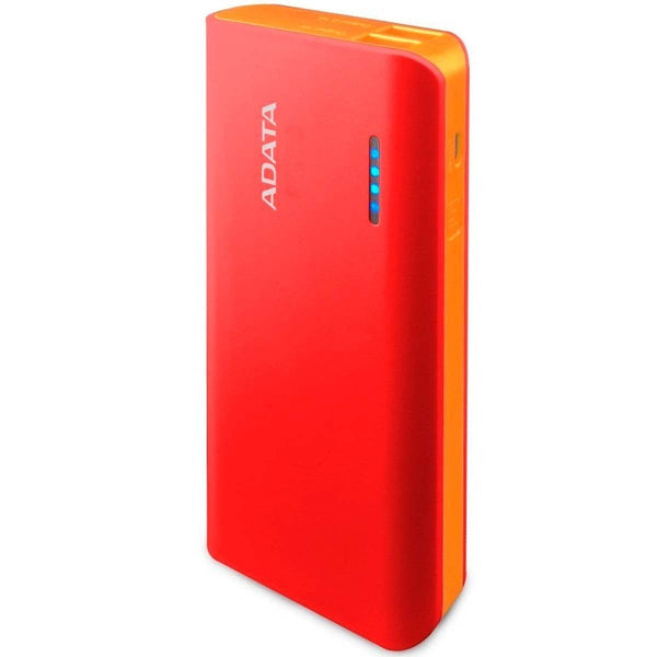 Cargador Portátil Adata Pt100 Rojo Con Naranja (Apt100-10000m-5v-Crdor)