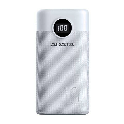 Cargador Portátil Digital Adata P10000qcd Tipo C Blanco (Ap10000qcd-Dgt-Cwh)