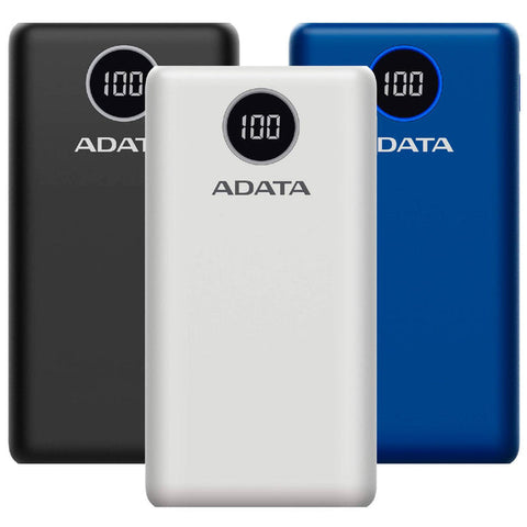 Cargador Portátil Digital Adata P10000qcd Tipo C Negro (Ap10000qcd-Dgt-Cbk)
