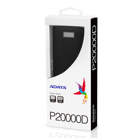 Cargador Portátil Digital Adata P20000d Dark Blue (Ap20000d-Dgt-5v-Cdb)