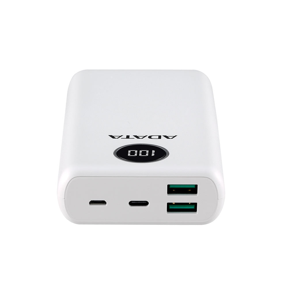 Cargador Portátil Digital Adata P20000qcd Tipo C Blanco(Ap20000qcd-Dgt-Cwh)