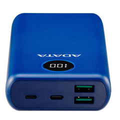 Cargador Portátil Digital Adata P20000qcd Tipo C Azul (Ap20000qcd-Dgt-Cdb)