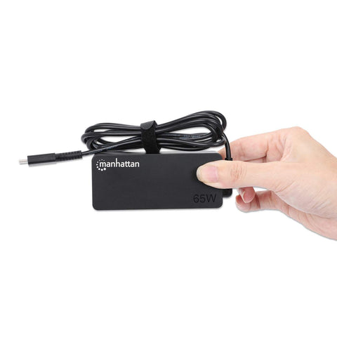Cargador Universal Para Laptop Usb C 65w Manhattan 102513