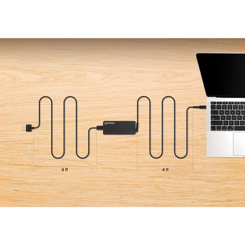Cargador Universal Para Laptop Usb C 65w Manhattan 102513