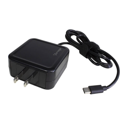 Cargador Vorago Au-501 Tipo C 45W Multidispositivos Negro