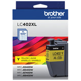 Cartucho Brother Amarillo Lc402xly 1500 Paginas Para MfcJ6940dw