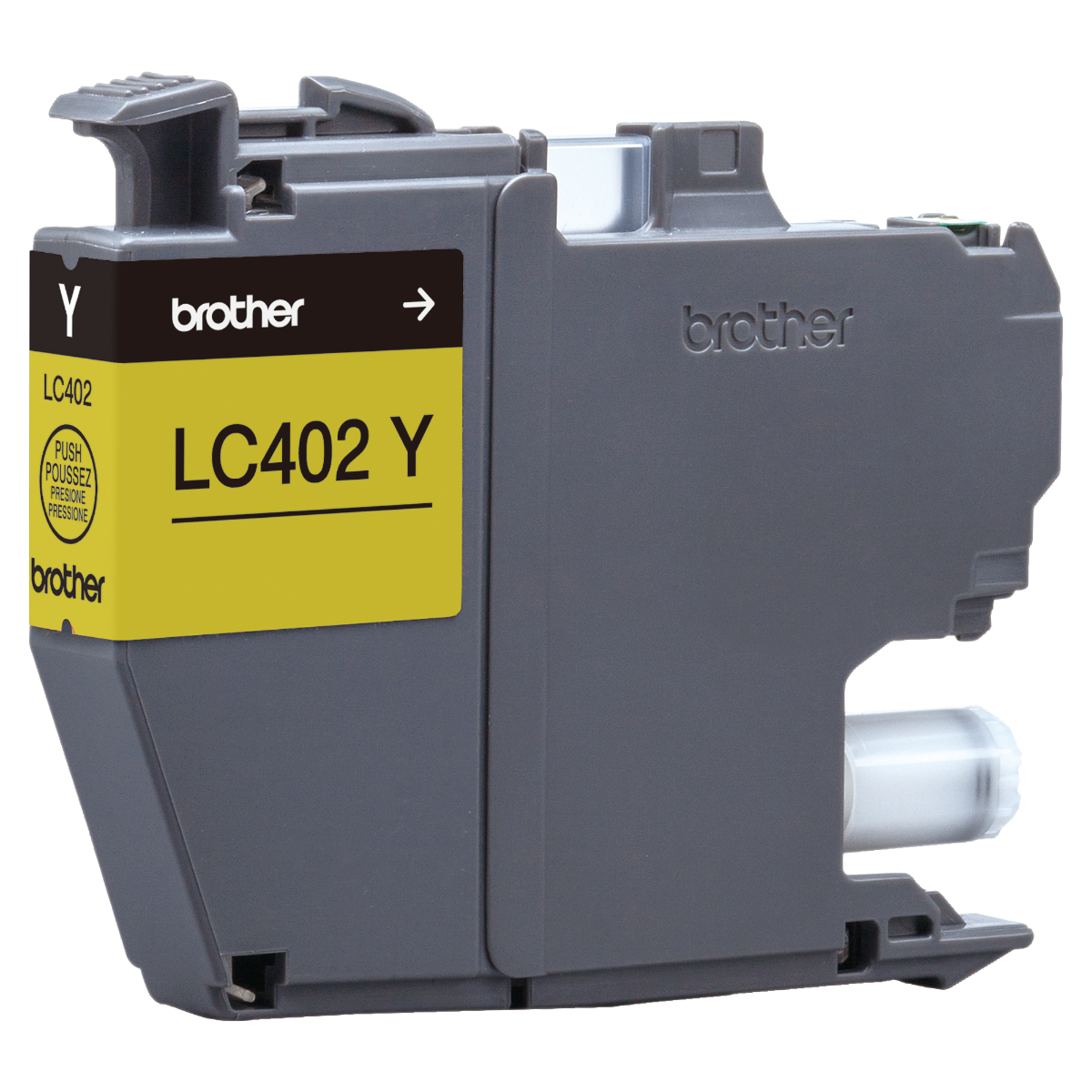 Cartucho Brother Amarillo Lc402y Hasta 550 Paginas, Para Mfcj6940dw