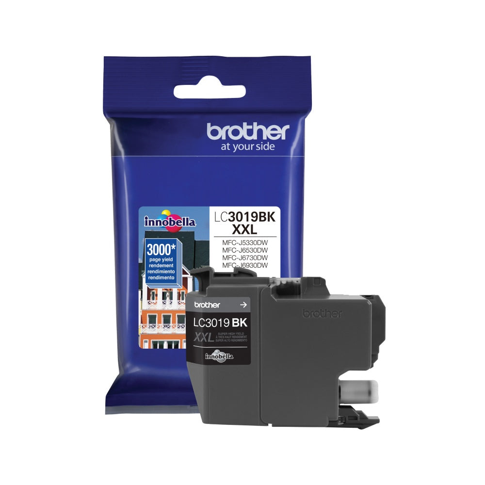 Cartucho Brother Lc3019bk Negro 3000 Paginas Aproximadas, Alto Rendimiento Para Mfcj