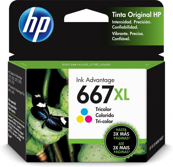 Cartucho De Alto Rendimiento Hp Advantage 667xl Tricolo(3ym80al)