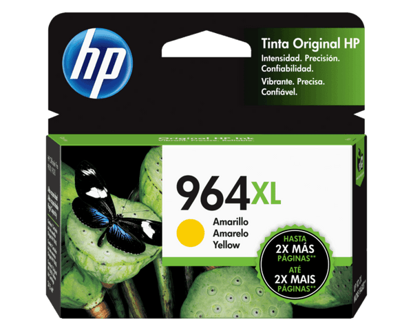 Cartucho De Tinta De Alto Rendimiento Hp 964xl Amarillo (3ja56al)