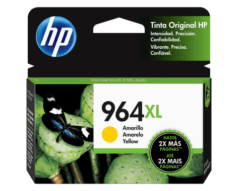 Cartucho De Tinta De Alto Rendimiento Hp 964xl Amarillo (3ja56al)