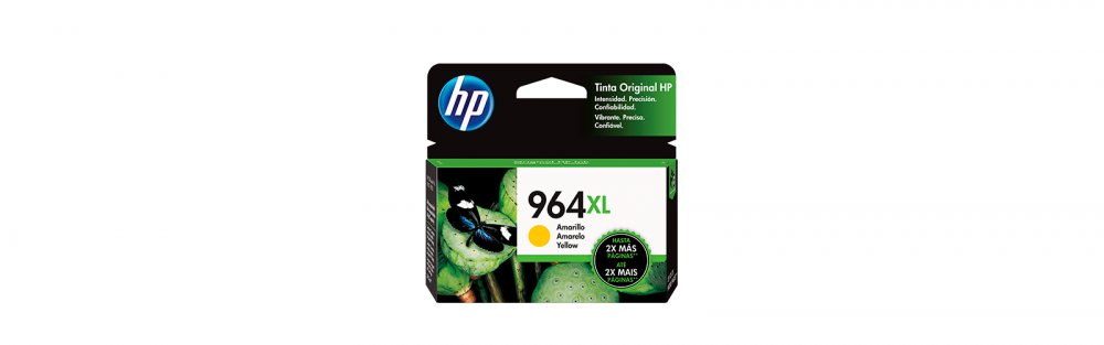 Cartucho De Tinta De Alto Rendimiento Hp 964xl Amarillo (3ja56al)